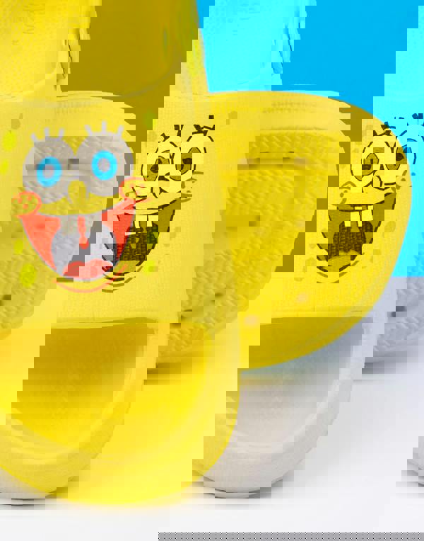 SpongeBob SquarePants Unisex Kids Yellow Sliders