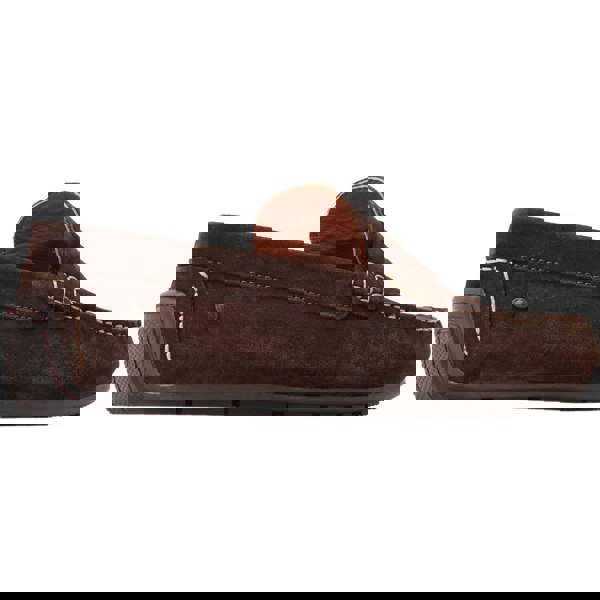 Base London Collins Leather Men's Dark Brown Loafers