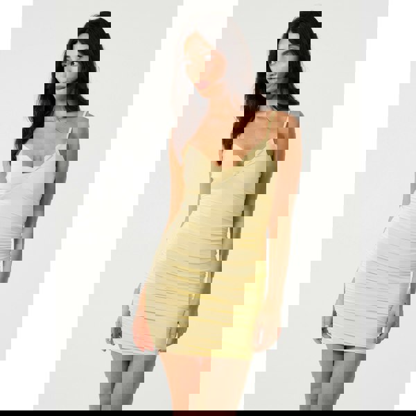 Pink Vanilla Slinky Twist Dress