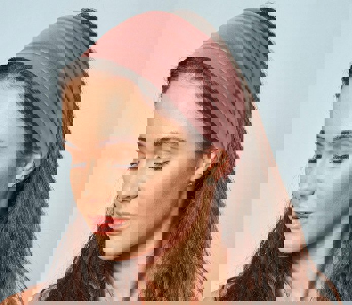 Antonia York Zara | Organic Cotton Headband - Blush Pink