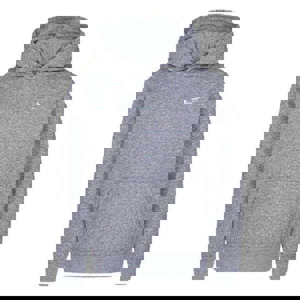 Nike Childrens/Kids Team Club Hoodie - Grey - 