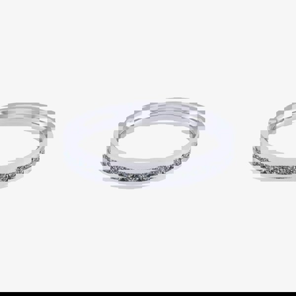 T. H. Baker Platinum 0.30ct Channel-Set Diamond Eternity Ring (K 1/2) FET1779 K1/2