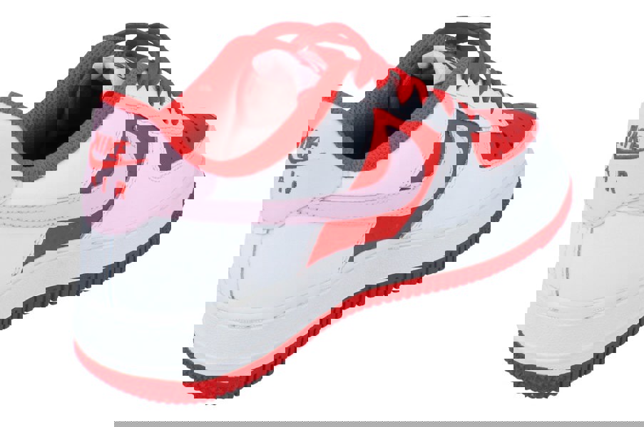 Nike Air Force 1 BG Trainers Hv5165  121 - Summit White Pink Foam 121 - Photo 2