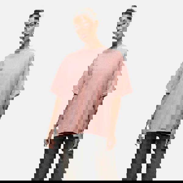 Good For Nothing Cream Vintage Oversized T-Shirt - Cream Image 3