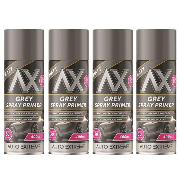 Auto Extreme 4X Auto Extreme Grey Primer Spray 400ml