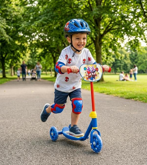 Mondo Marvel Spidey 3-Wheel Scooter