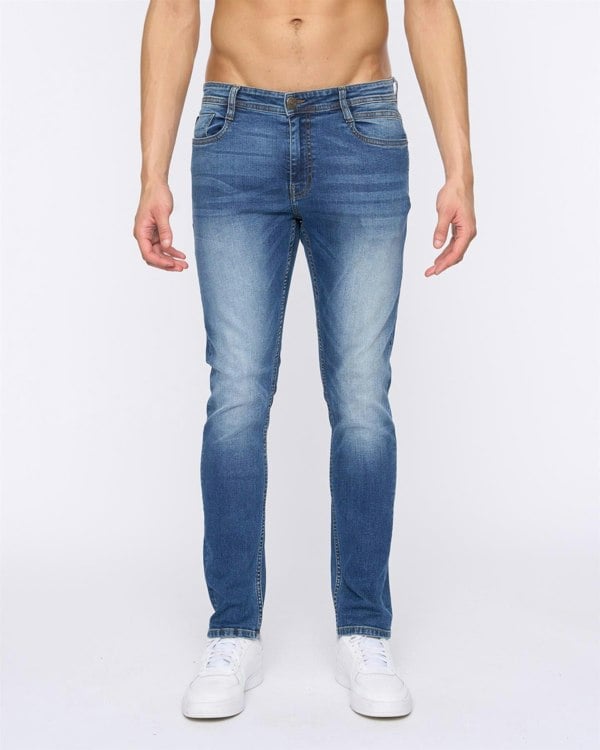 Duck and Cover Maylead Slim Fit Jeans Stone Wash