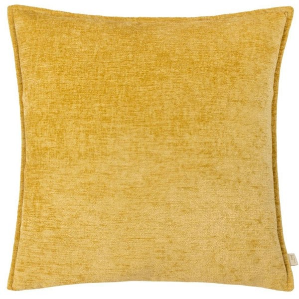 Evans Lichfield Buxton Reversible Square Cushion Cover - Ochre