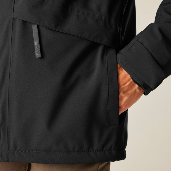 Regatta Mens Balaton Insulated Waterproof Jacket - Black