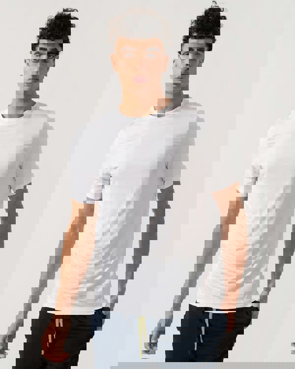 BOSS Orange RN Bamboo 3-Pack Mens T-Shirts - White 100