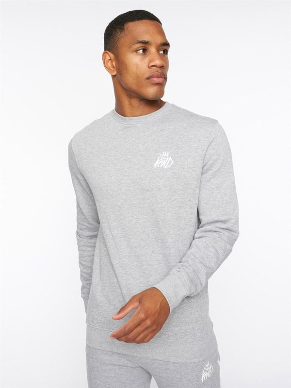 Kingswilldream Coby Sweat Grey Marl