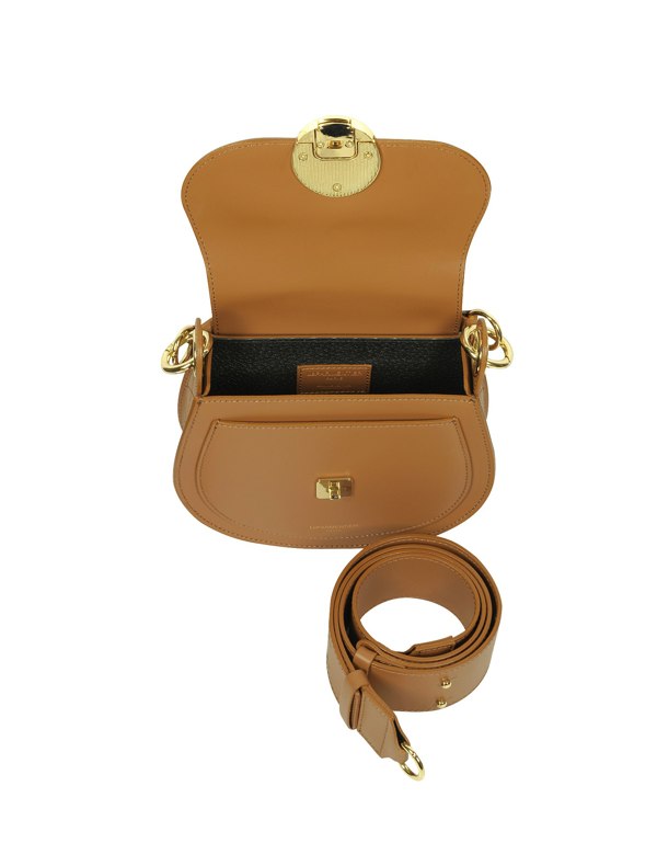 Le Parmentier Yucca Shoulder Bag - Cognac