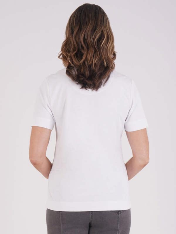 TIGI Olive Painterly Placement Top