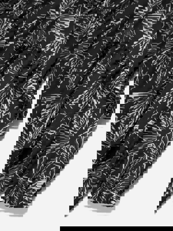 MSGM Girls Georgette Dress in Black