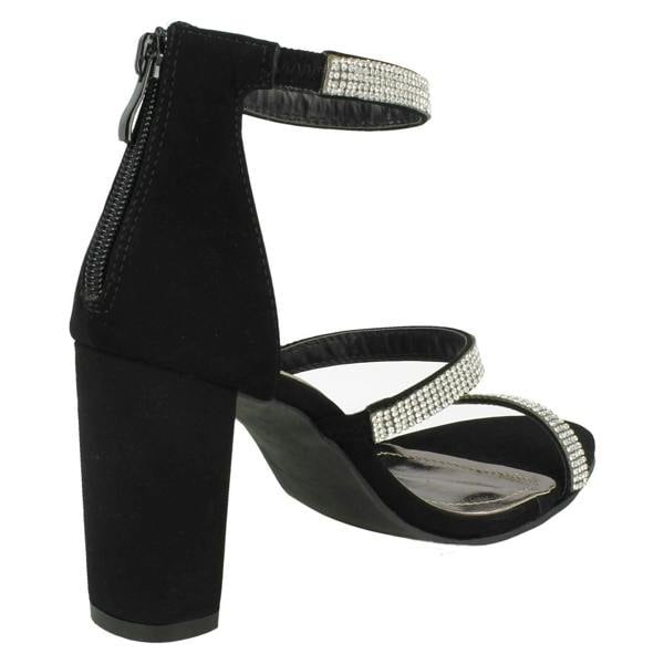 Anne Michelle Ladies Anne Michelle Diamante Strappy Sandals