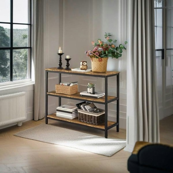 Modcraft 3 Tier Industrial Console Table