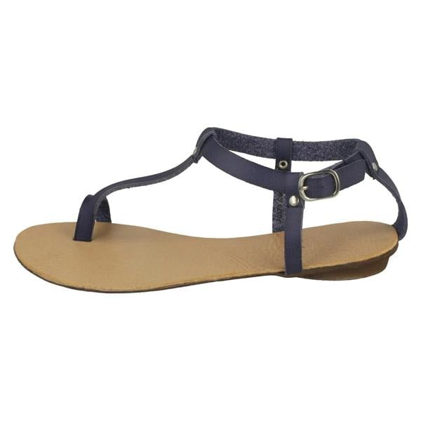 Spot On Ladies Spot On Flat Toeloop Sandal Ankle Strap