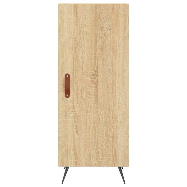 Berkfield Sideboard Sonoma Oak 34.5x34x90 cm Engineered Wood