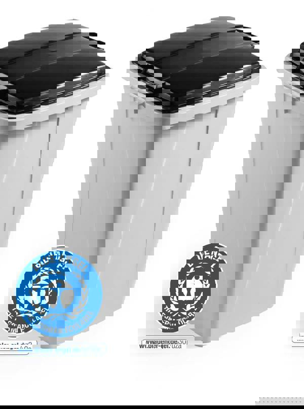 Durable ECO 90L Bin Lid Black | Recycled Plastic Square Lid | DURABIN