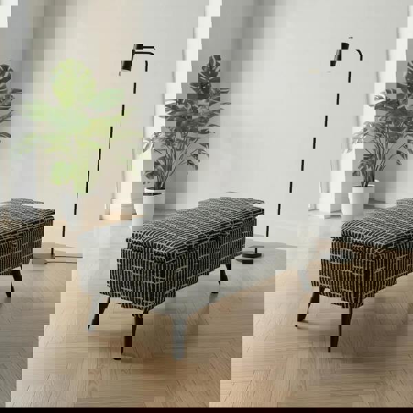 Compact Ottoman Storage Footstool – Organize Toys, Blankets, and Accessories