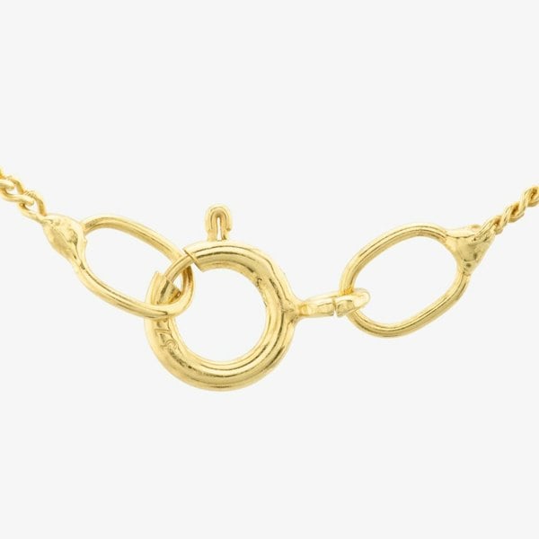 T. H. Baker 9ct Gold Heart Shaped Diamond Locket With Chain LK231 CN025-18