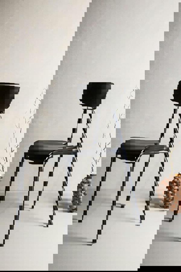 TRL Furniture Nordora Luxe Dining Chair – Black (set of 2)