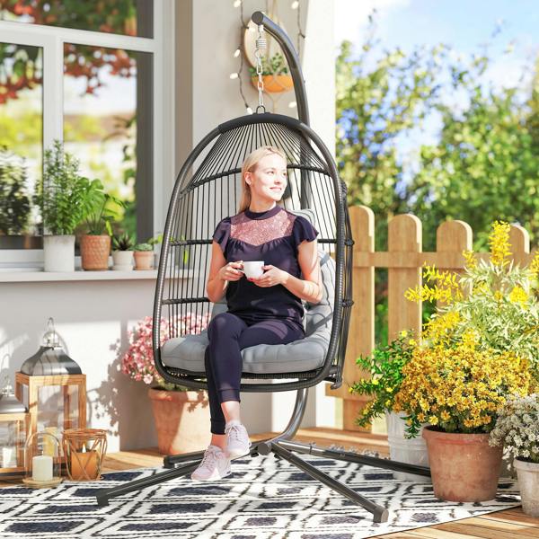 Rattan Swing Chair