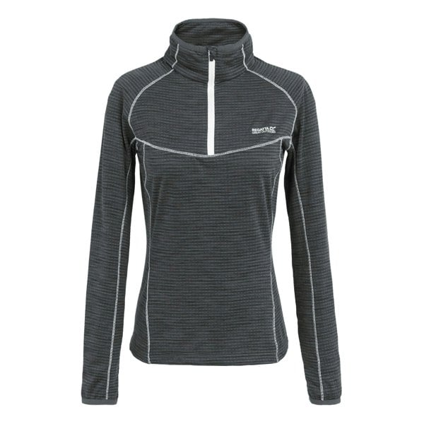 Regatta Women's Yonder II Half Zip Fleece Top - Seal Grey