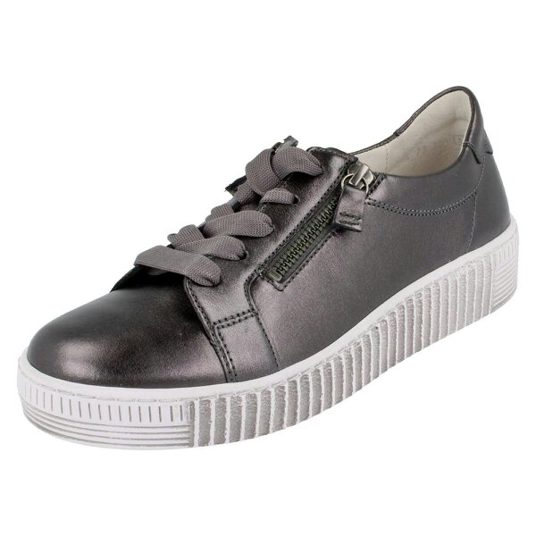 Gabor Ladies Gabor Casual Trainer 73.334 - Antiksilber (Silver)