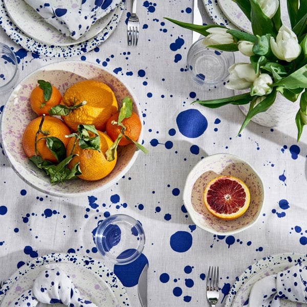 Hot Pottery Electric Blue Hot Pottery X Polkra Tablecloth
