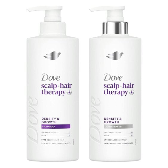 Dove Scalp+ Hair Therapy Density & Growth Shampoo & Conditioner Duo 400ml, 6pk