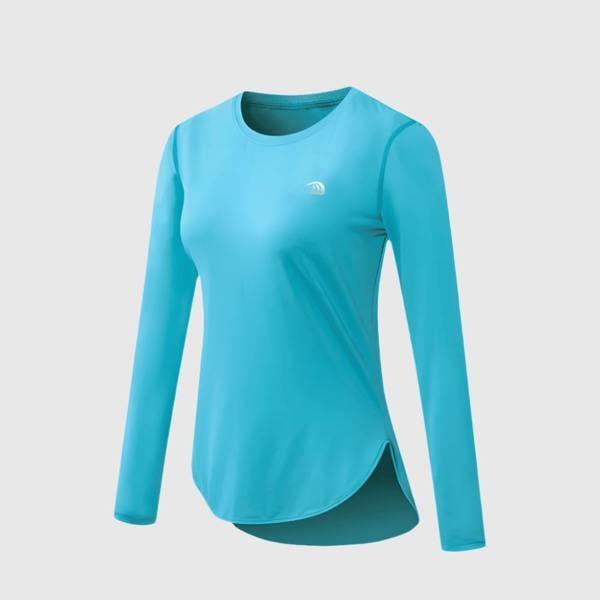 Anniou UPF 50+ Long Sleeve Top - sky blue