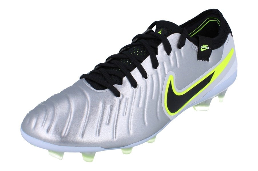 Nike Legend 10 Elite Mens Football Boots Dv4328  001 - Metallic Silver Black Volt 001 - Photo 0