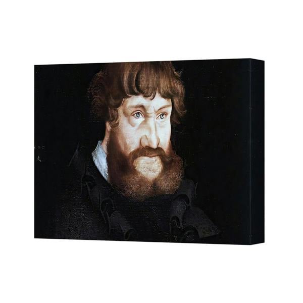 Benjamin Tate Design Classic Bearded Gentleman Portrait Canvas Wall Art