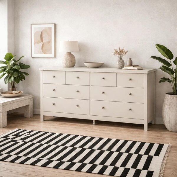 Wyld Haus Gossmere Natural Cashmere Chest 8 Drawers