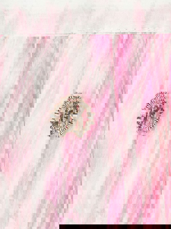 Roberto Cavalli Girls Leopard Print Pleated Skirt