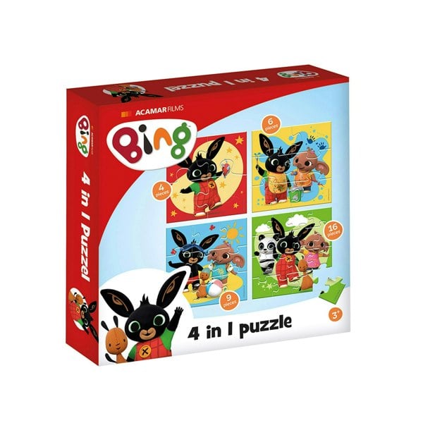 Totum Bing 4 in 1 Puzzle