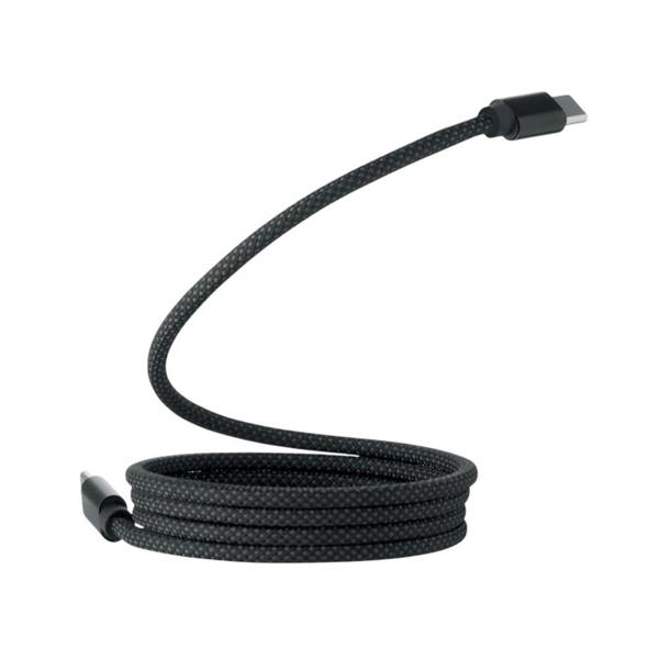 MidOcean Braid Magnetic USB Cable - Black - 