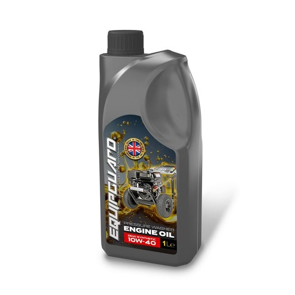 Equip2clean Equipguard® 10W-40 Engine Oil For Petrol and Diesel Pressure Washers (1L)