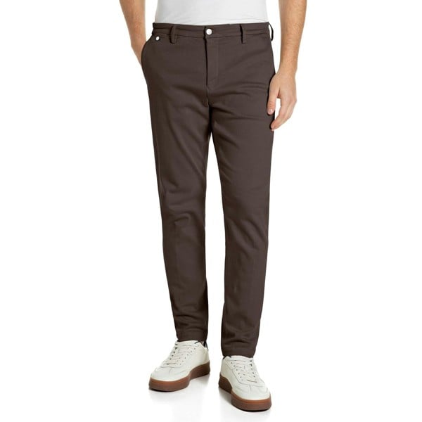Replay Hyperflex Benni Colour Edition Chino Pants - Dark Brown