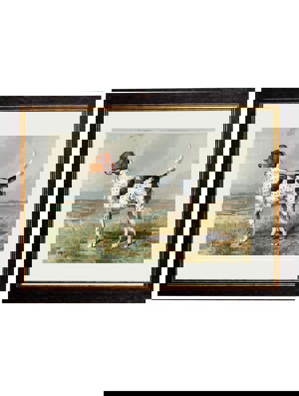 Exceptional Art c.1881 Gun Dogs