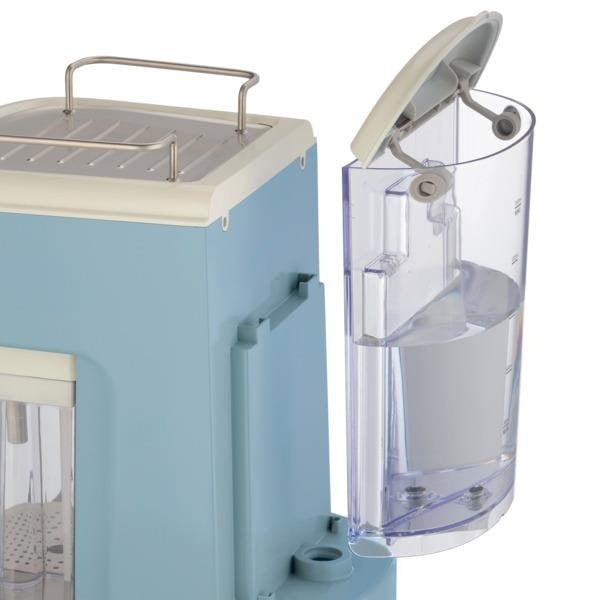 Ariete Vintage Espresso Coffee Maker with Milk Frother Blue 1250W