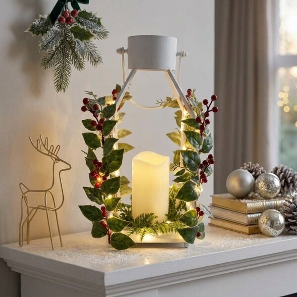 Garden Greatness Metal Cage Style LED Candle Lantern