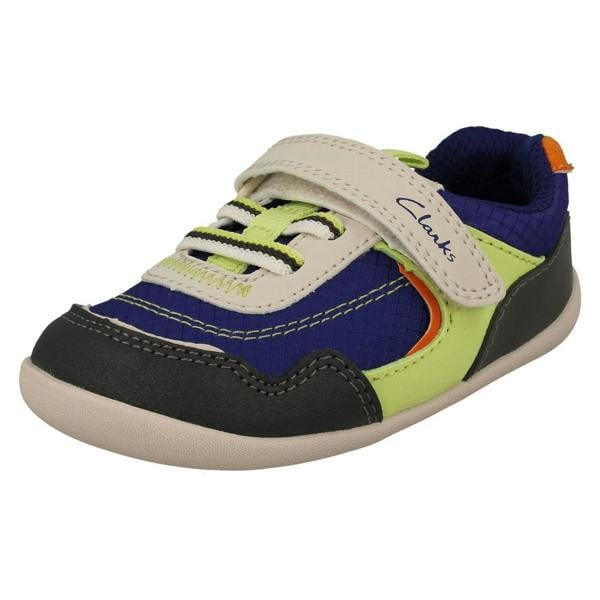 Clarks Boys Clarks Casual Hook & Loop Sporty Style Shoes Roamer Sport T