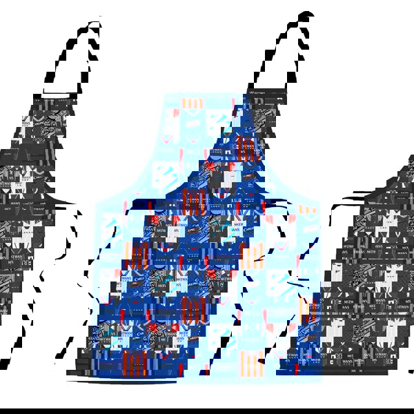 BritishmadeGifts Rangers Football Fan - Retro Bar Box - The Perfect Time Capsule Gift Box for Football Lovers