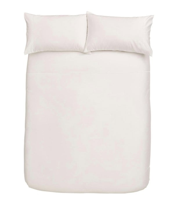 Bianca Luxury 800TC Cotton Sateen White Duvet Cover Set