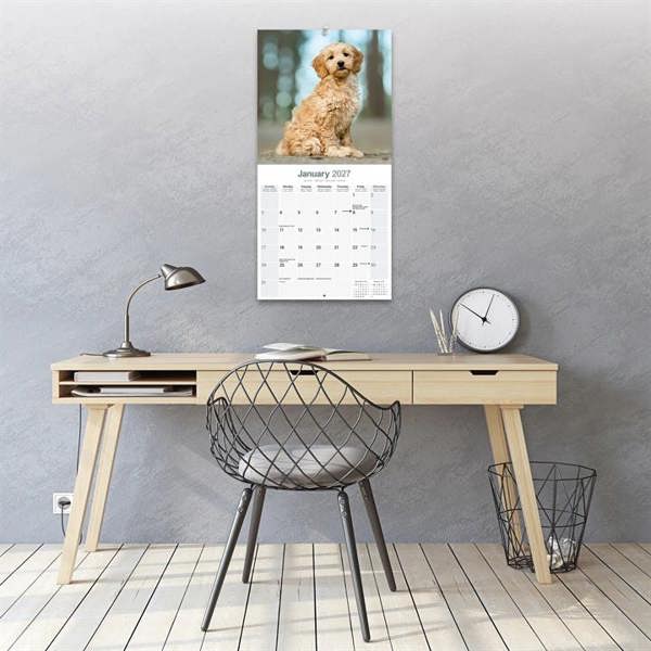 Goldendoodles Calendar 2027, Wall Calendars, Month To View, Dogs, Gift