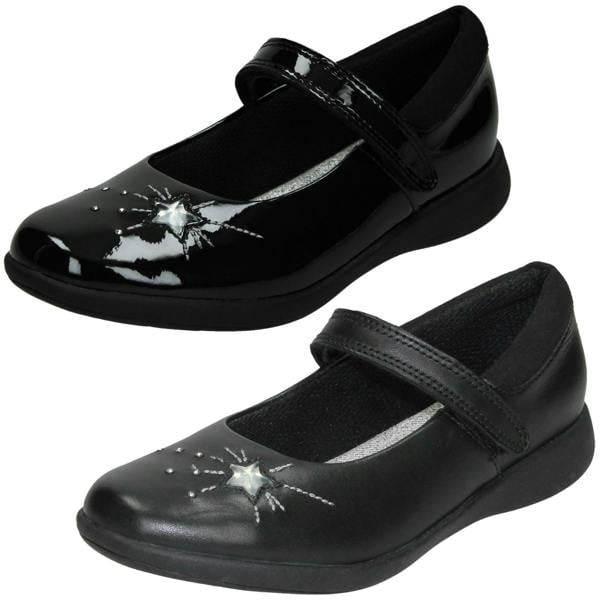 Clarks Girls Clarks Formal School Shoes Etch Spark