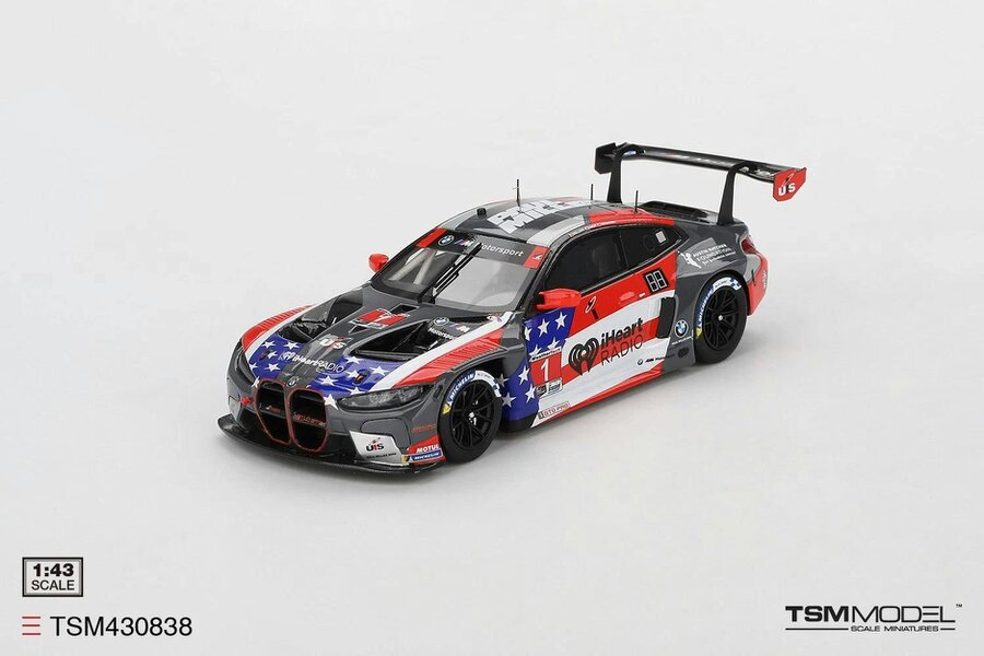 MCSlots BMW M4 GT3 #1 Paul Miller Racing 2024 IMSA Watkins Glen 1:43 Scale TSM430838