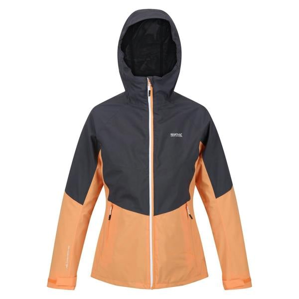 Regatta Womens/Ladies Wentwood VIII 2 in 1 Jacket - Apricot Crush/Seal Grey - 